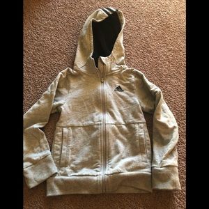 Super cute and warm hoodie zip up jacket